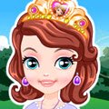 Sofias Sparkly Tiara Games : Oh no, poor little Princess Sofia! She lost her crown while ...