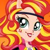 Sunset Shimmer Motocross Style Games : The WONDERCOLTS team is more than ready to represe ...