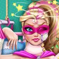 Super Barbie Hospital Recovery Games : Super Sparkle is on her way to fight another crime with cute ...