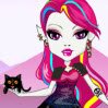 Cool Vampire Girl Games : Beautiful Elena loves cool fashion. Recently, she is crazy a ...