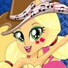 Applejack Rocking Hairstyle x