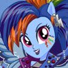 Rainbow Dash Rocking Hairstyle